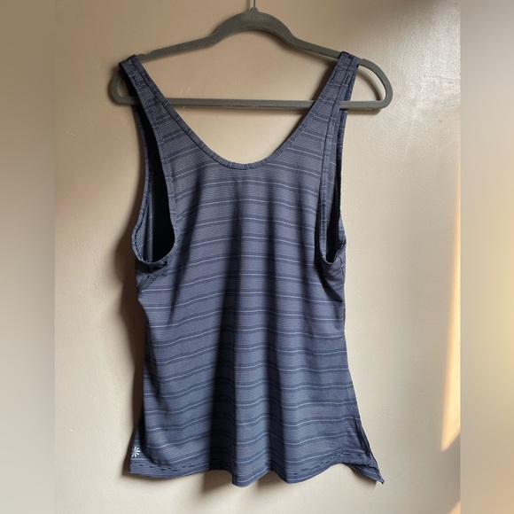 Women’s athleta tank top size M open side for knot tie Pilates athleisure yoga - Picture 1 of 8